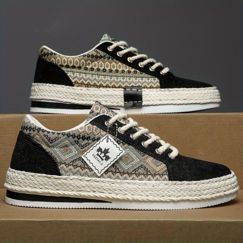Ademende Casual Sneakers voor Heren - Lichte Zomerschoenen met Vetersluiting, Antislip Rubberen Zool - Kantoorschoenen, Stijlvolle Streetwear
