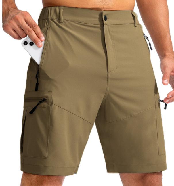 Herren 2024 Übergröße Multi-Taschen Arbeitsshorts mit neuem Reißverschluss