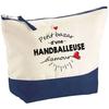 Makeup Bag - PLANETEE - Love Handballer's Bazaar - Large Size - Cotton - HD Printing France