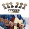 6Pcs Metal Guitar Tuning Pegs Machine Head String Tuners Tuning Key Replacement Acoustics Guitar Tuner Enduring