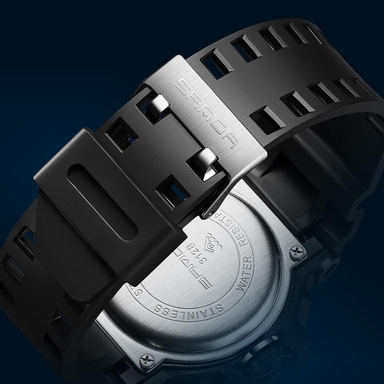 SANDA new multifunctional men's youth outdoor sports waterproof wrist watch