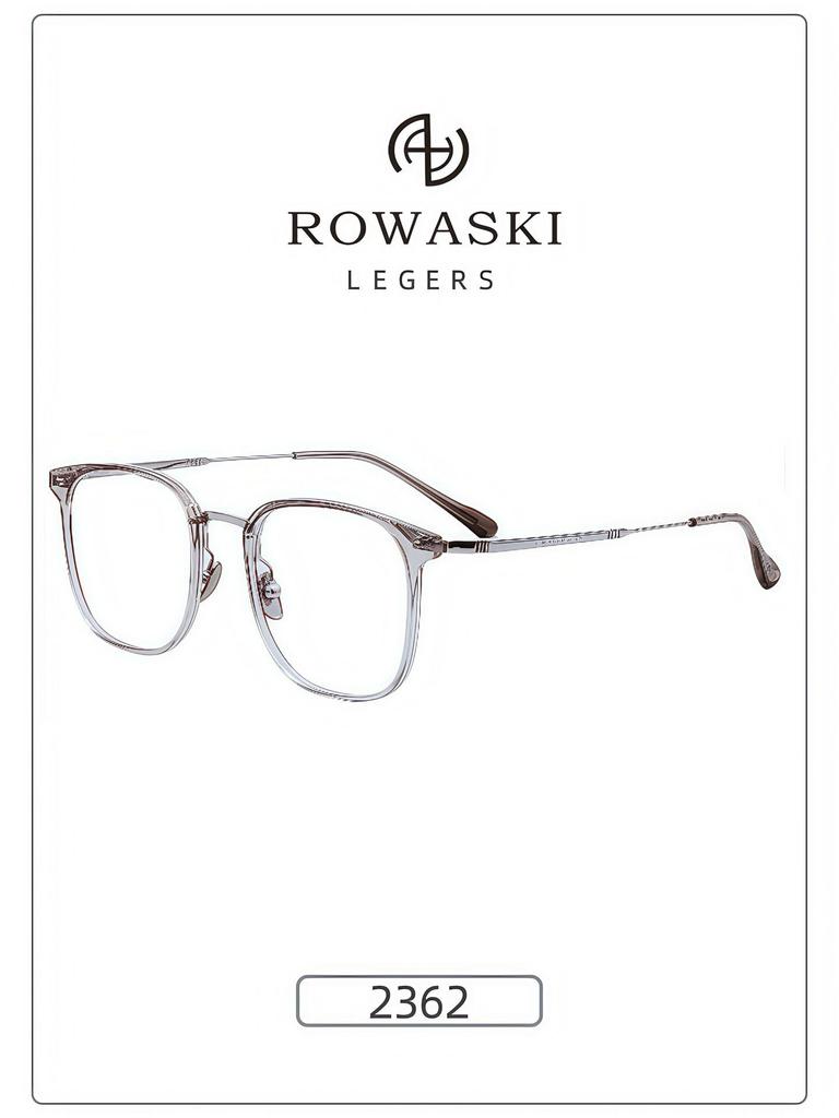 Ultralight Titanium Polygon Eyeglass Frame for Men and Women