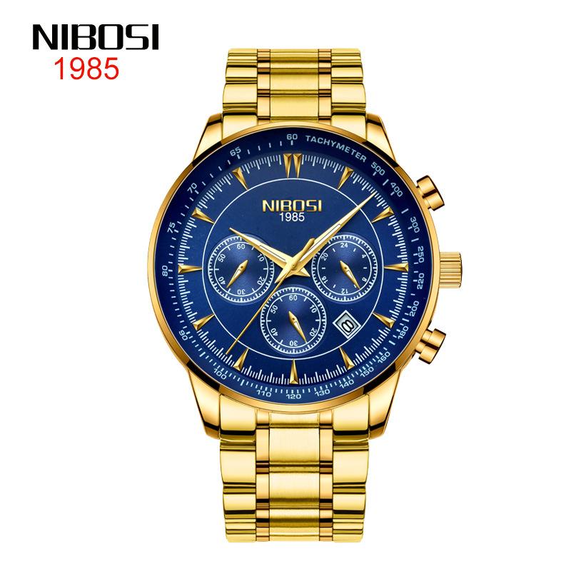 Watch Sun Pattern Waterproof Watch Men Fashion Business Men'S Quartz Watch