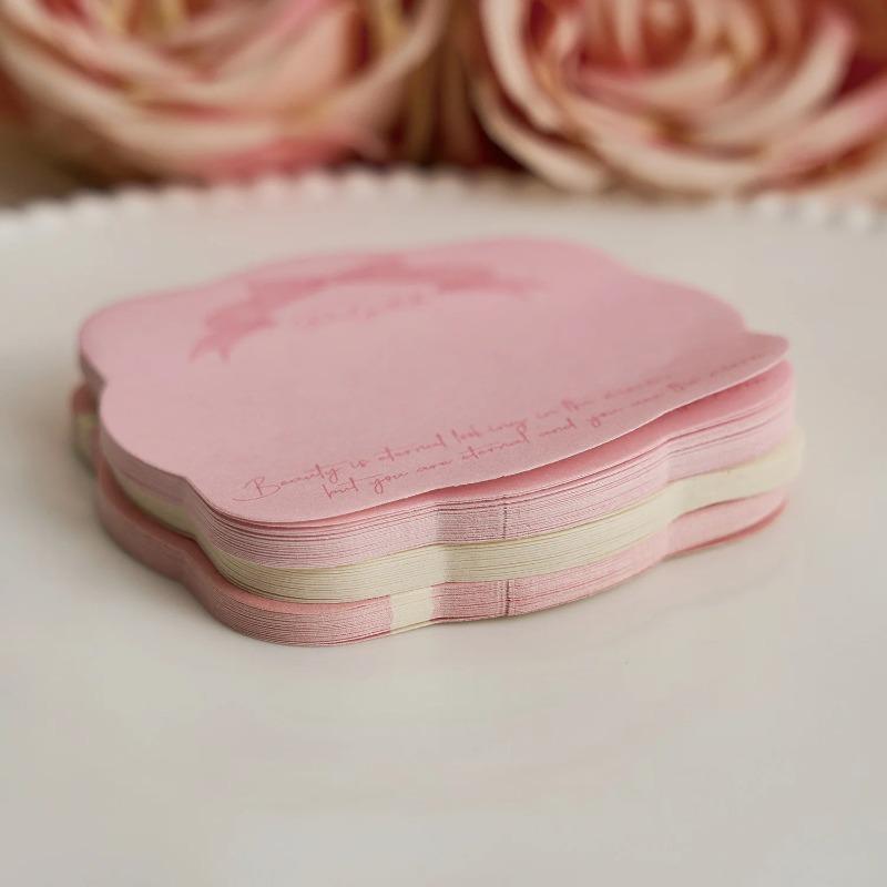 90Pcs Girly Memo Notes Set Bow Butterfly Designs Cute Student Stationery Supplies Student Label Stickers Notepad Sticky Notes