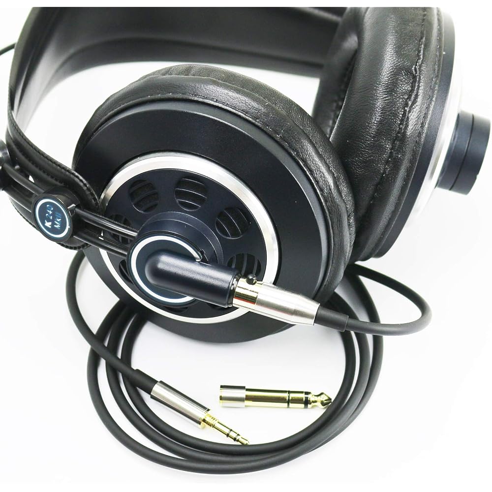 NewFantasia Replacement Audio Upgrade Cable Compatible with AKG K240, K240S, K240MK II, Q701, K70...