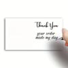 50 Cards/pack, I Hope This Makes You Smile. Thank You Cards, Shopping Cards, Buying Thank You Cards for Customers, Commercial Cards