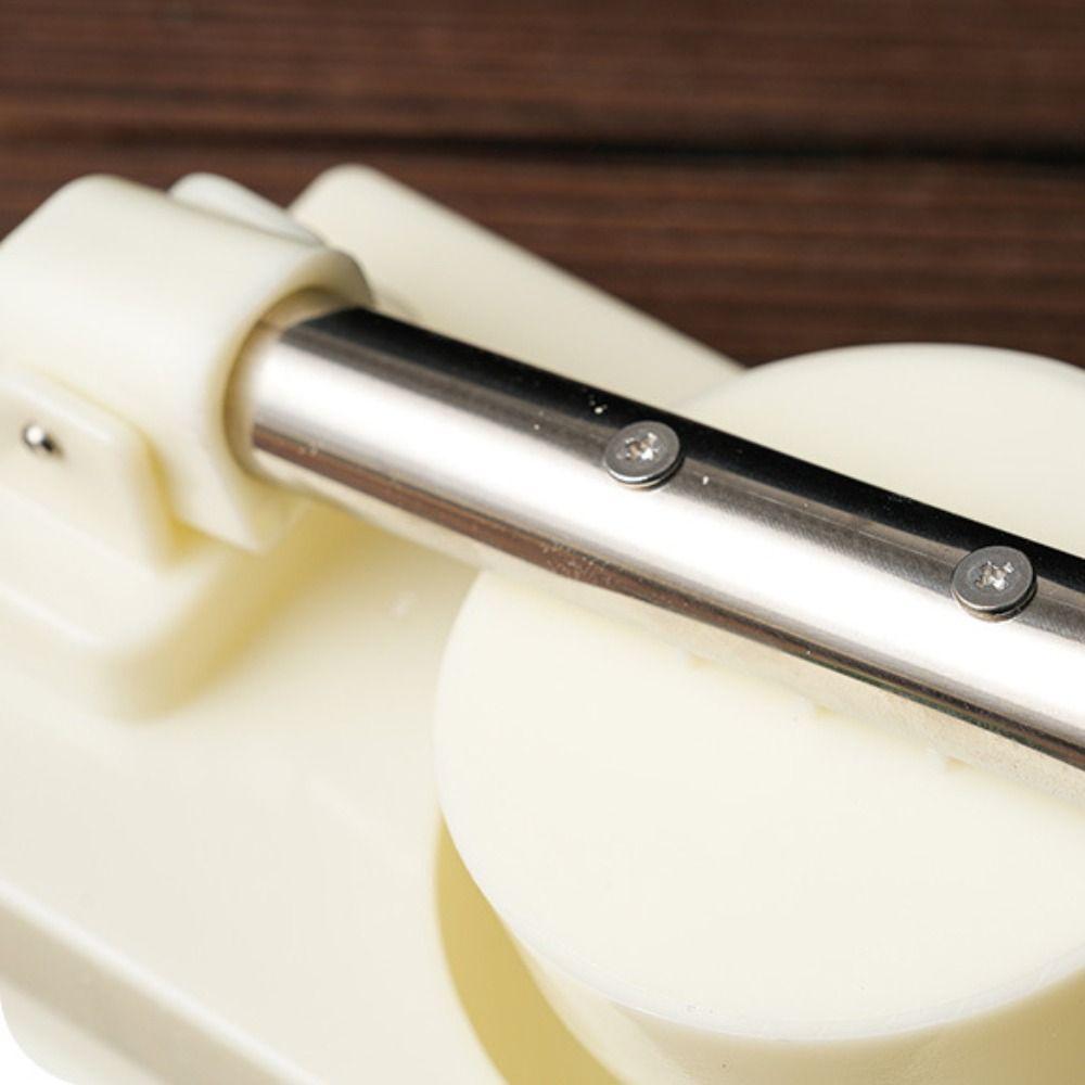 Handpress Söta Gröna Risbollar Skalformar Effektiv Degpressare Restauranger