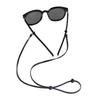 Glasses Holder Cord with Two Temple Sleeves and Sliding Length Adjusters, Adjustable Neck Cord for Keeping Eyeglasses Nearby