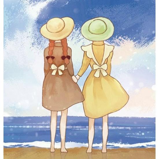 Anne of Green Gables Walking On the Beach Jigsaw Puzzle HS1014-516, Korean Popular Puzzles