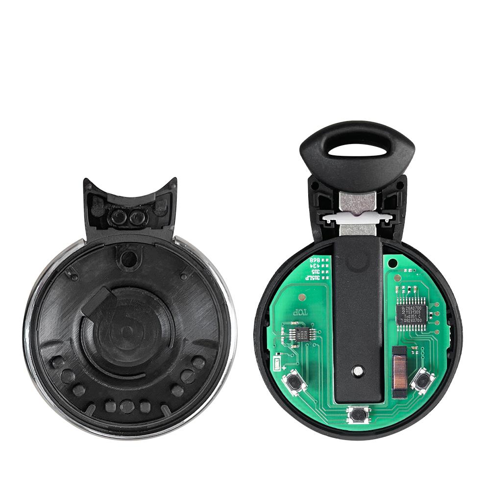 KEYYOU Remote Car Key For BMW MINI Cooper 2006 2007 2008 2009 2010 2011 2012 2013 PCF7945A ID46 Chip 315/433/868 MHz KR55WK49333