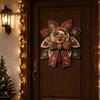 Patchwork-Projekte für Anfänger Weihnachtsquilt Schleife DIY Nähset, 3D Handgefertigtes Dekoratives Ornament, Vorgeschnittenes Ornament-Herstellungsset Stoff Und