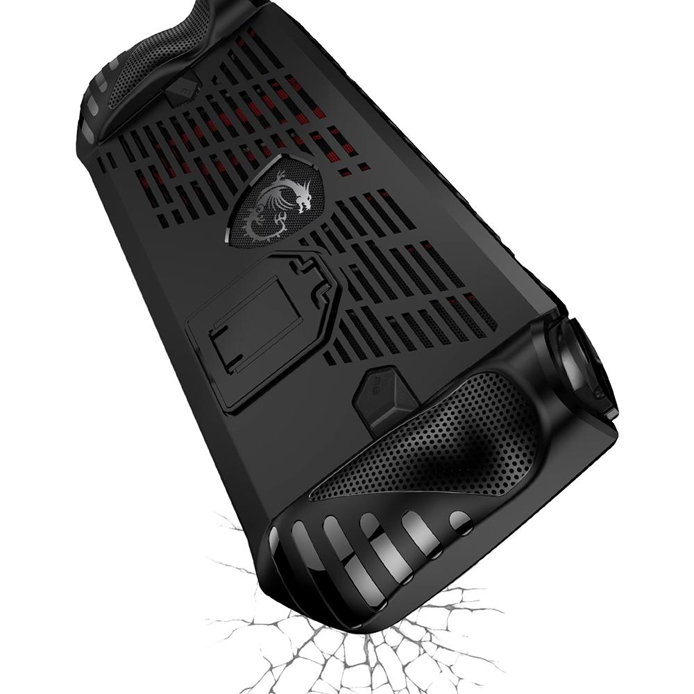Étui de protection en TPU pour console de jeu portable MSI Claw avec béquille