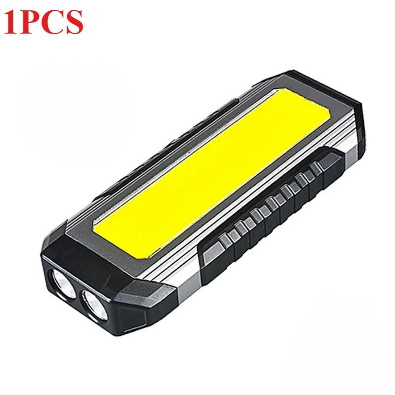 Rechargeable Work Light Portable COB Flashlight 4000mAh Magnetic Hook 7 Modes Power Bank Outdoor Emergency Light Camping Lamp