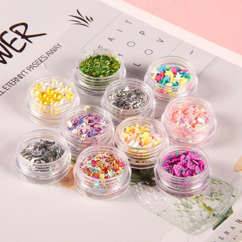 Holographic Glitter Various Shape Resin Filling Sequins Paillette Jewelry Epoxy DIY Resin Mold Decoration Glitter Flakes