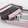 Stacking Space-Saving 304 Stainless Steel Lunch Box for Family Meal Storage