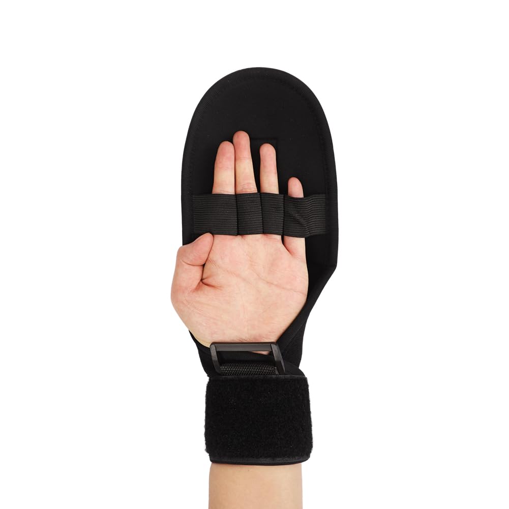 Rehabilitation Training Gloves for the Elderly and Suitable for Muscle Finger Grip Strength Hand and Other Hand Waterproof Canvas and Provides Finger