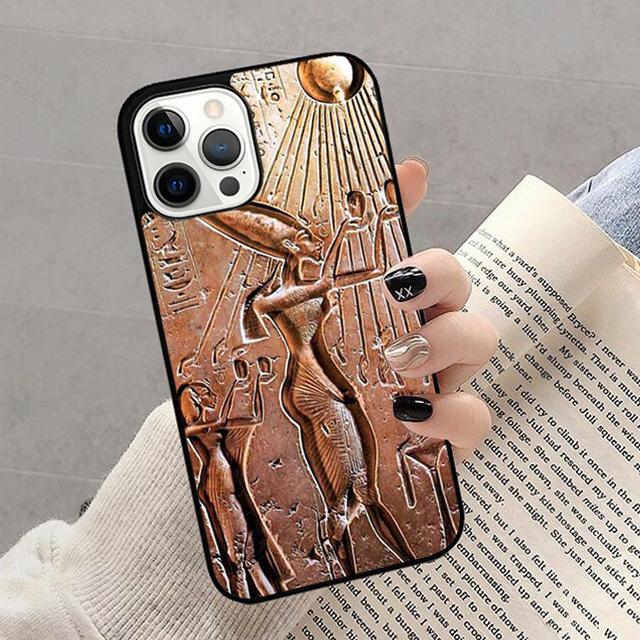 Autumu Egyptian Hieroglyphics Symbols Phone Case Cover for iPhone 17 Air 16 16e 15 12 11 13 14 Pro Max Plus Coque