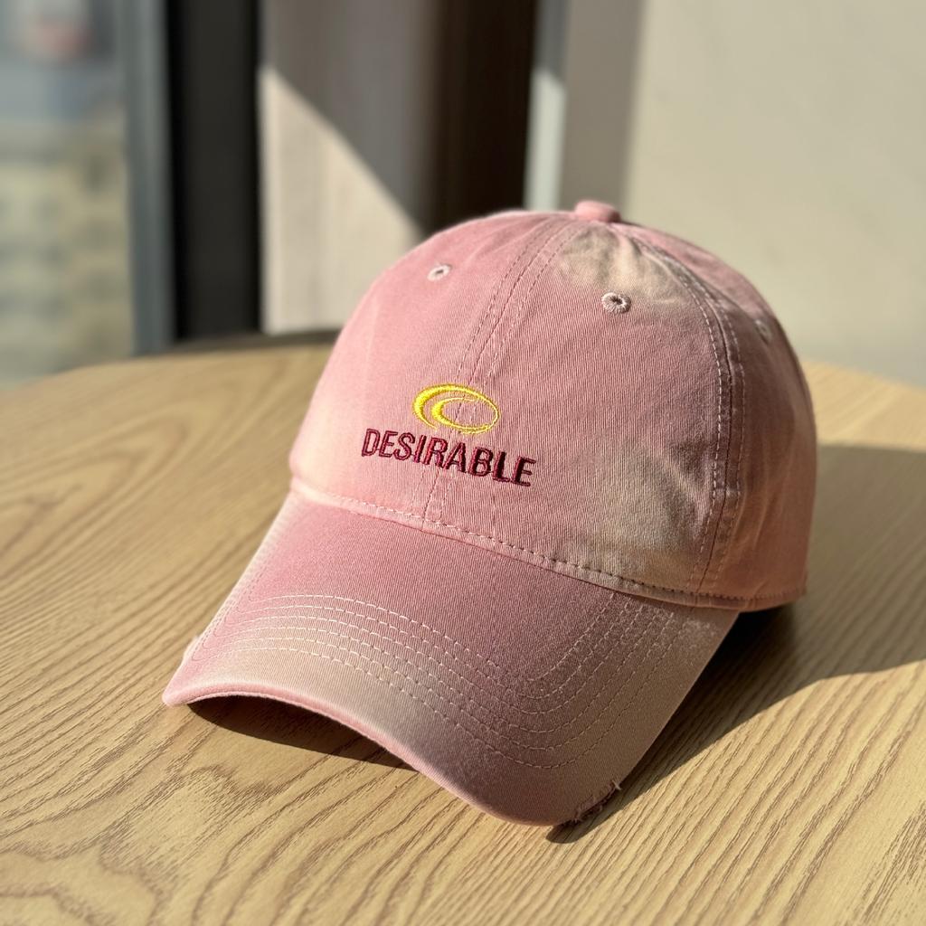 Spring and Autumn Versatile Trendy Brand Baseball Cap with 3D Letter Embroidery, Soft Top, Curved Brim, Slimming Effect, Women's Casual Sunshade