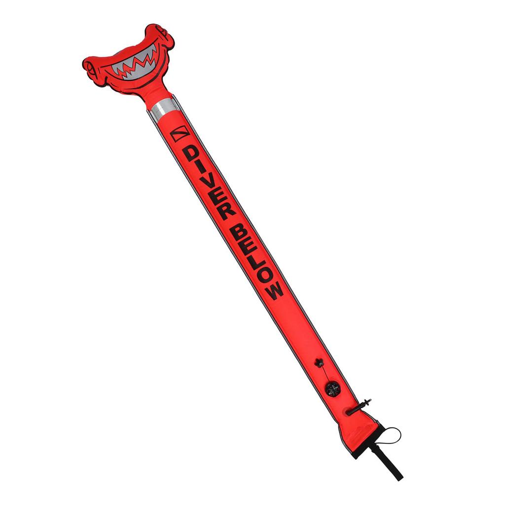 High Visible Inflatable Diving Buoy Safety Inflatable Scubas Diving Surfaces Signal Marker for Diving Enthusiasts