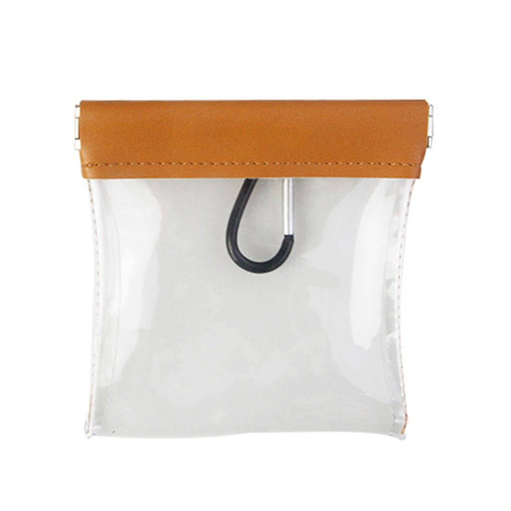 Golf Tees Pouch Bag Golf Tees Organizers with Clip Golf Tees Storage Pocket Squeeze Golf Tees Pouch Golf Accessories