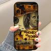 Luxury Funny Dollar US Phone Case For iPhone Mini 11 12 13 14 15 Pro XS Max X Plus SE XR Black Soft Shell