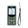 Handheld Distance Reader Bright Digital Rangefinder, Space Measuring Functions and Bubble Level Support for Home