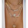 Bohemia Gold Multiple Styles Necklace For Women Trendy Multi-Layer Crystal Pendant Necklaces Set Jewelry Gifts