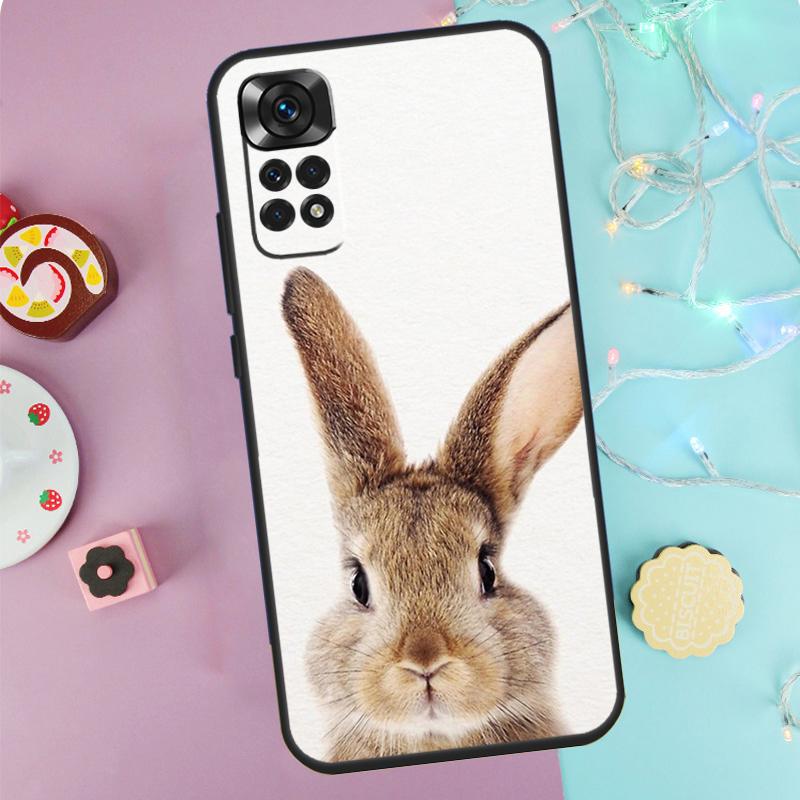 

Cute Bunny Rabbit Case For Xiaomi Redmi Note 14 13 12 11 10 9 Pro 9S 10S 11S 12S Redmi 10C 12C 13C 14C Cover Redmi 12C