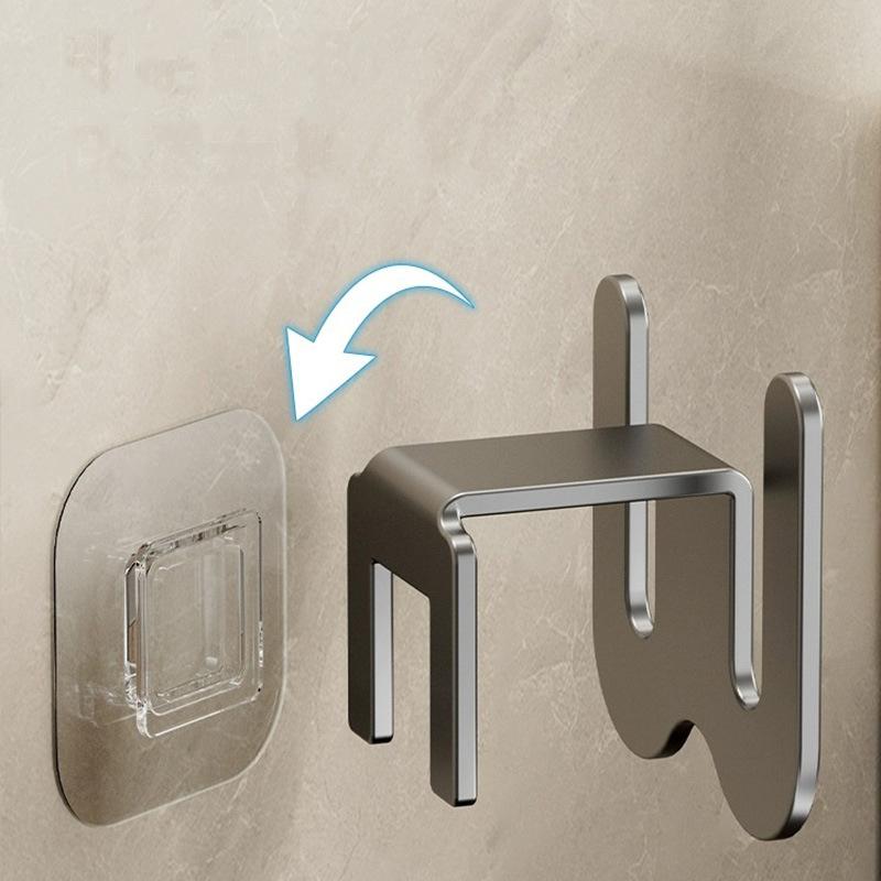 Slippers Rack No Punching Bathroom Simple Slipper Hook Toilet Drainage Rack Wall Mounted Bedroom Neat Storage Shoe Drying Rack