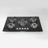 New Embedded Five Head Gas Stove Natural Gas Liquefied Gas Stainless Steel Gas Cooker Household Kitchen Cooking Utensils