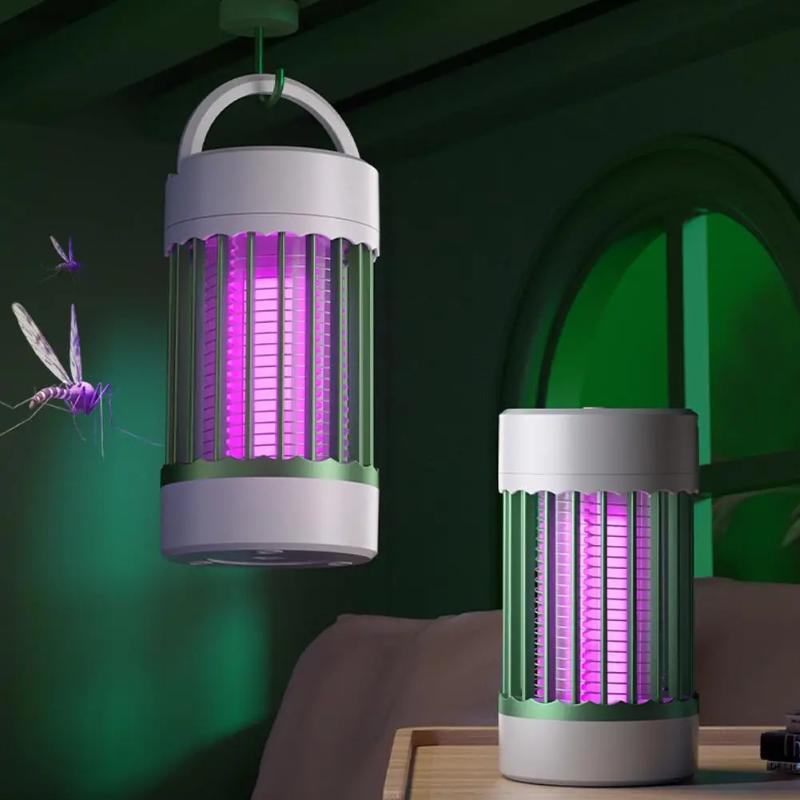 Lampe tue-moustiques rechargeable avec mode veilleuse Sûr et silencieux Pour femmes enceintes et bébés