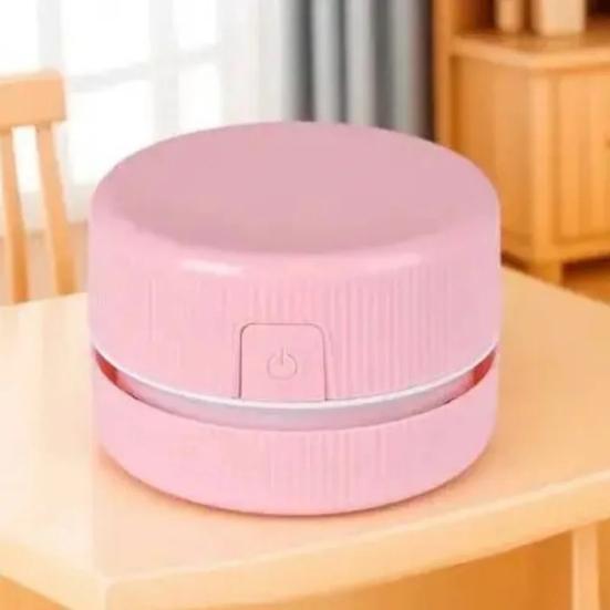 Desktop Vacuum Cleaner Portable Handheld Desk Cleaner for Crumbs Debris Pencil Shavings Snack Paper Eraser Dust Removal Tool