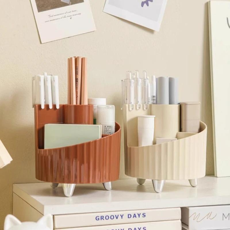 New Design Makeup Brushes Holder Organizer Multi-Functional Desk Storage Cosmetics Eyebrow Pencil Holder Jewelry Container