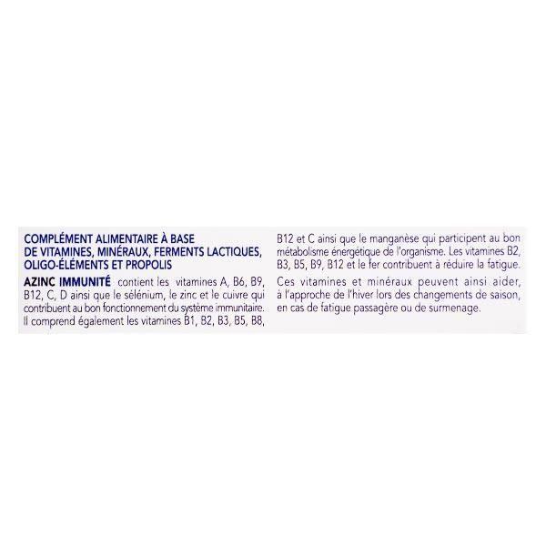 Arkopharma Azinc Immunité 30 Comprimés