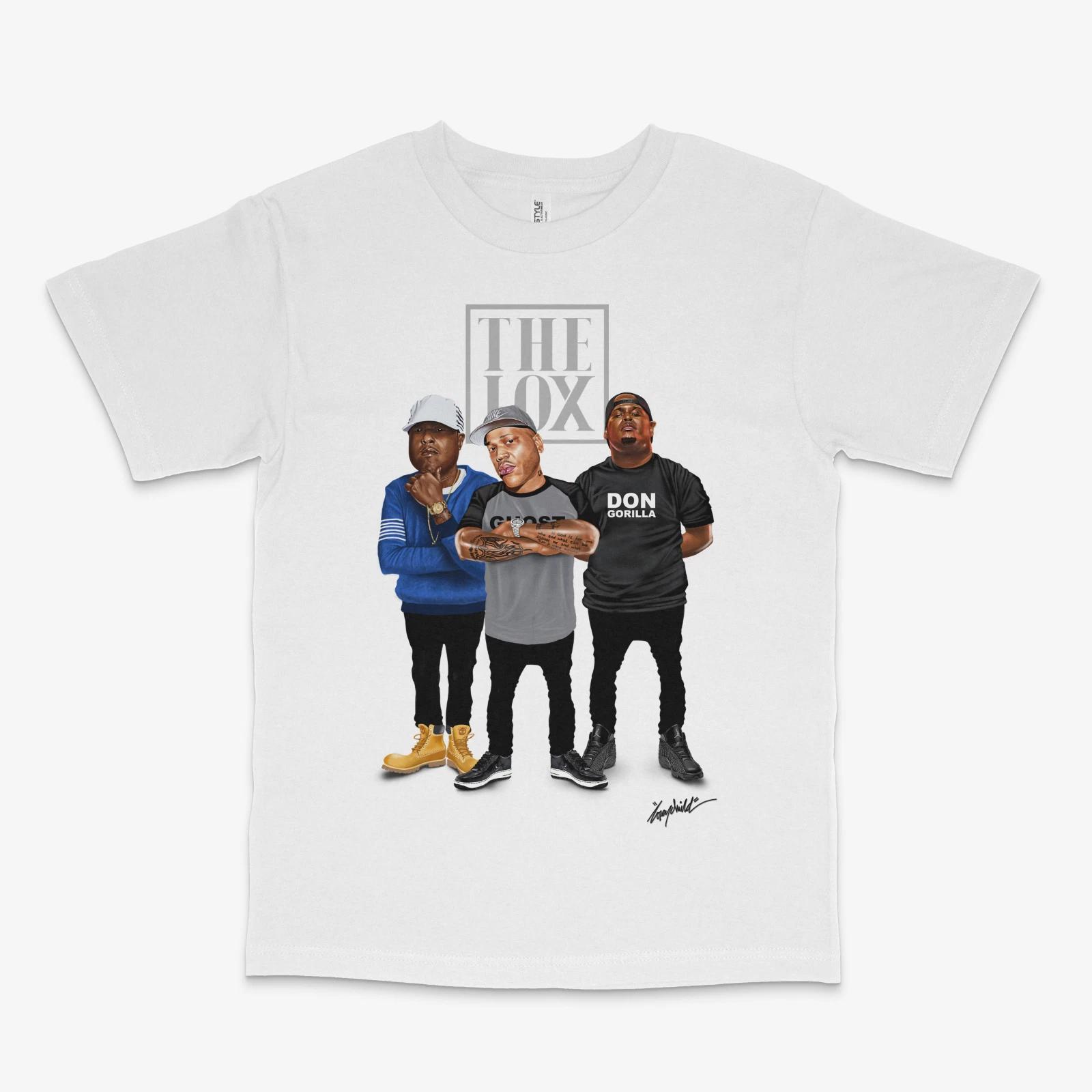 The Lox Verzuz , Jadakiss , D Block , Styles P White Tee XXL