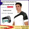 Electric Heating Massage Shoulder & Knee Pad with Adjustable Vibration and Heat Compress