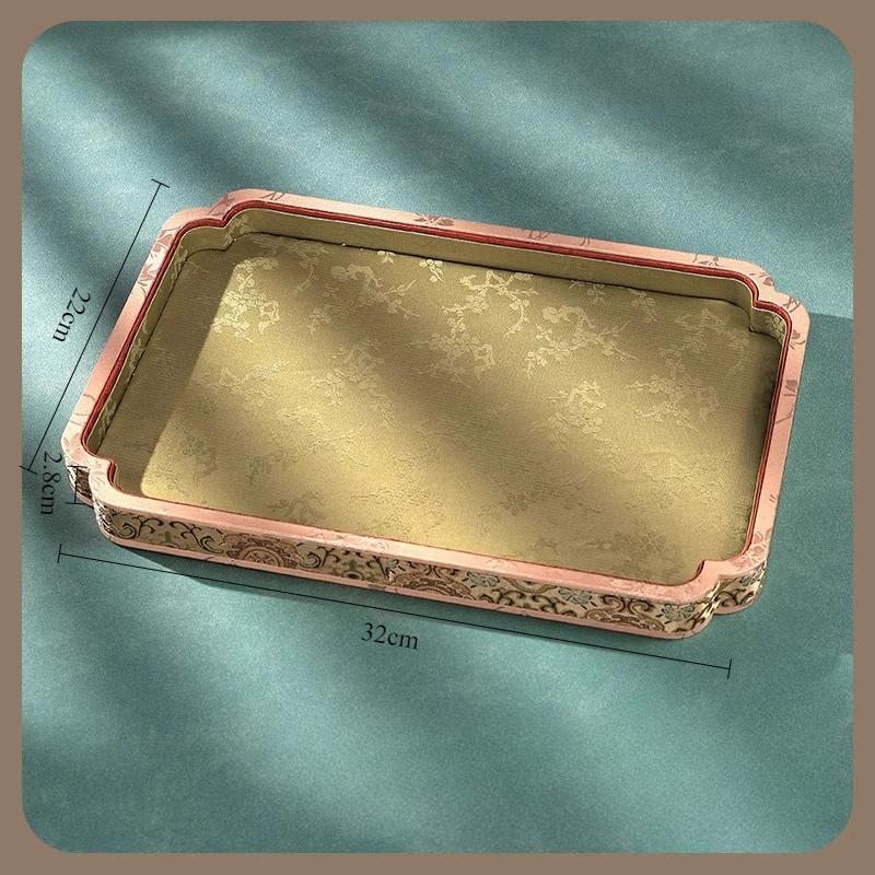 Retro Jewelry Displays Tray Exquisite Bracelet Showcase Pallet Jewelers Necklace Display Salver Counter Live Pictures Props