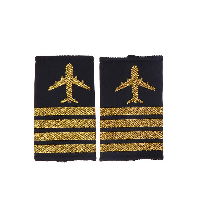 

1 пара украшений для одежды погоны профессиональные погоны для пилотской формы ремесло плечевые знаки DIY декор для одежды аксессуары