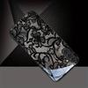 Stylish Elegant Black Lace Glass phone case fashion phone cases mobile phones for Samsung Galaxy S26 S25 S24 S23 FE Ultra Plus