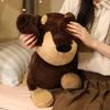 100cm Kawaii Cartoon Long Strip Dachshund Dog Plush Doll Pillow Black Brown Cute Dog Animal Stuffed Toy Warm Embrace Home Decor
