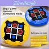 Máquina Portátil de Jogo da Velha Com Efeitos Sonoros Para Entretenimento Infantil