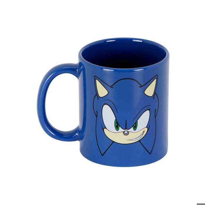 Tasse - Sonic Face - Bleu - Taille Unique