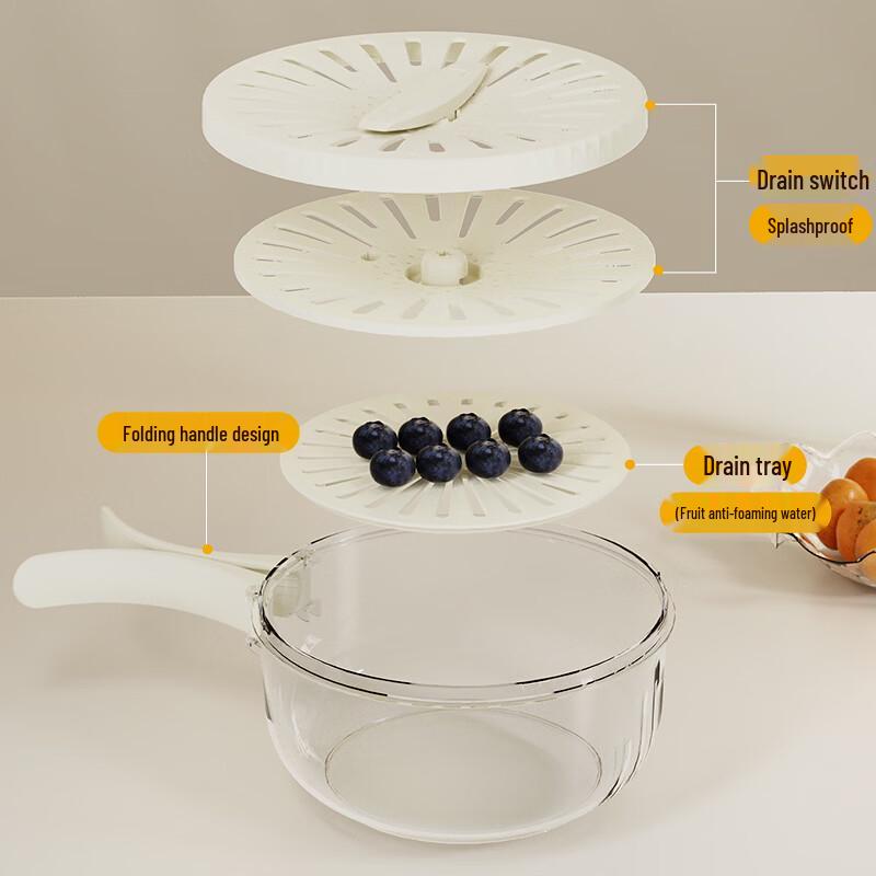 Multi-functional Fruit & Vegetable Washing Bowl