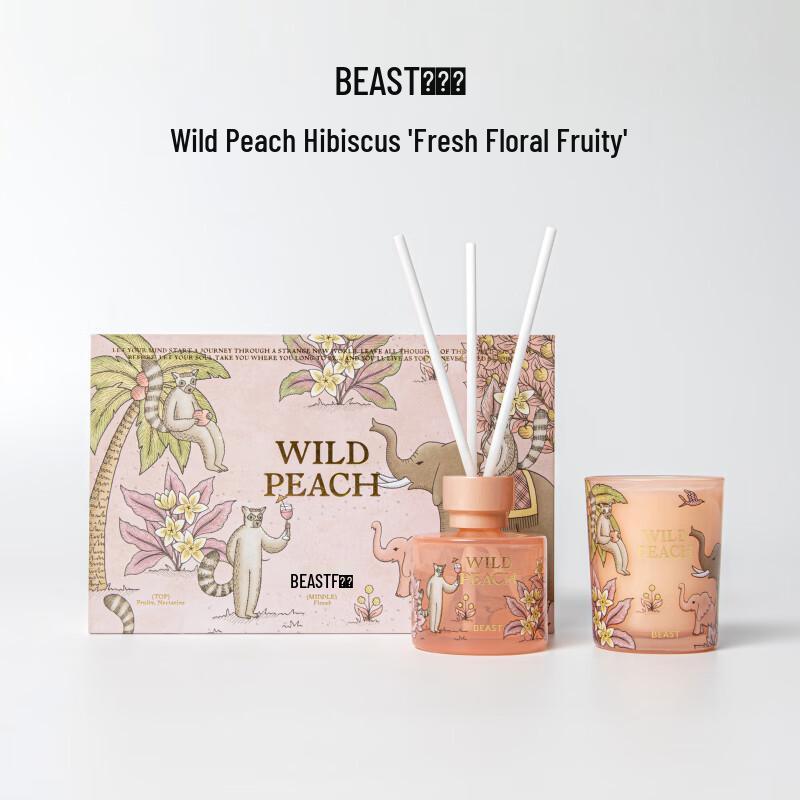 Beastie Alliancer Wild Peach Hibiscus Fragrance Gift Set