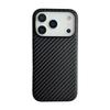 Lederstruktur Stoßfeste Schutzhülle für iPhone 17 Pro Max, 16 Pro und 15 Matt.