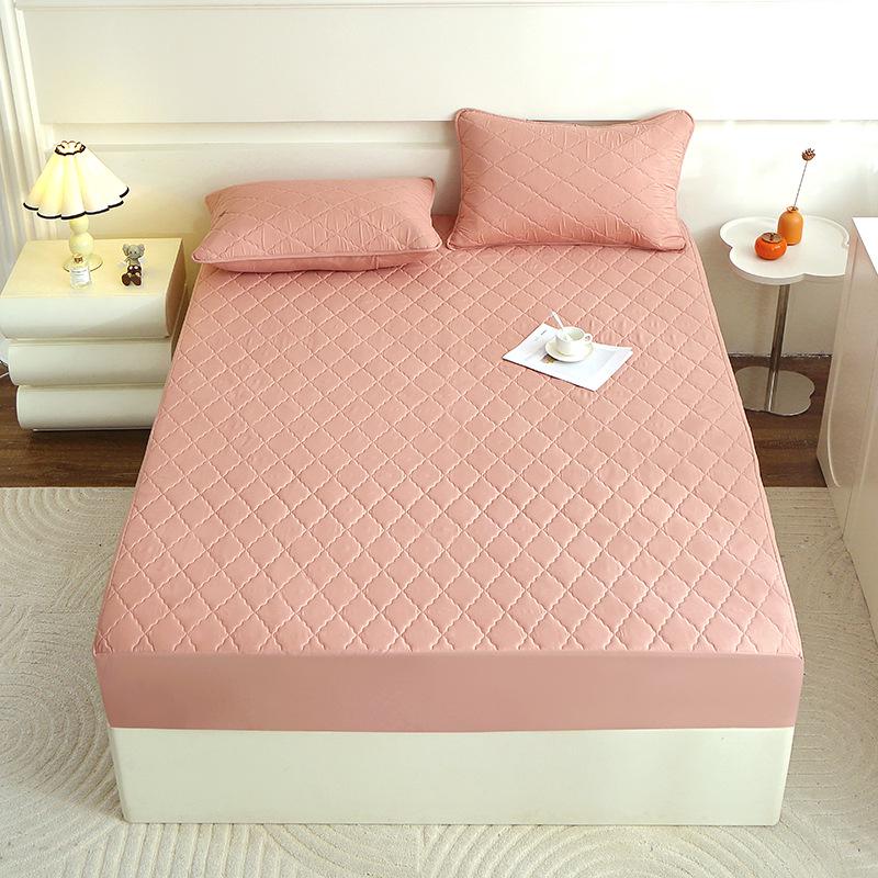 Waterproof Quilted Fitted Sheet: Machine Washable Incontinence Mattress Protector & Topper for US Standard Beds