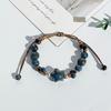 Chinese Ethnic Style Retro Ceramic Bracelet For Women Girls Simple Beaded Student Antique Hand Rope Jewelry Accessories Gifts