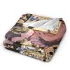 Tsukasa Tenma Warme Decke Camping Plüsch Bettwäsche Überwürfe Street Trend Schlafzimmer Flanell Tagesdecke Sofa Bettbezug