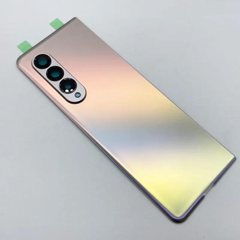 back glass For Samsung Galaxy Z fold 3 f926 5g glass back cover rear panel housing replacement with camera lens