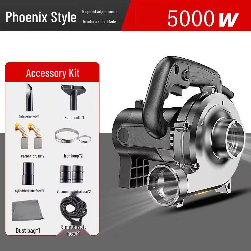 High-Power Industrial Grooving Machine & Vacuum Cleaner - Dual-Use for Dust Collection In Woodworking and Construction